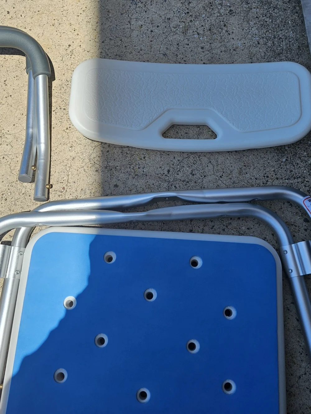 Shower Stool Chair  Parts - Missing Screws